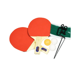 Set Ping Pong 2 Paletas + 3 Pelotas + Red con soporte