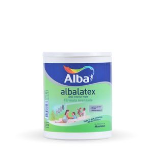 Látex Interior Albalatex mate blanco 1 Lts