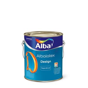 Látex interior Albalatex Toque de luz blanco 4 Lts