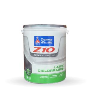 Látex Cielorrasos Z10 mate blanco 4 Lts