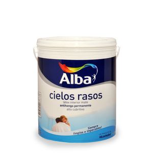 Látex Cielorrasos mate blanco 4 Lts
