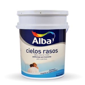 Látex Cielorrasos mate blanco 20 Lts