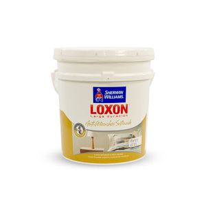 Látex interior Loxon Antimanchas satinado blanco 10 Lts