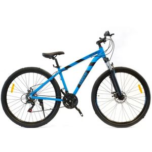Bicicleta Mountain Bike Randers R29 aluminio 21V Frenos Shimano con Suspensión Azul/Negro BKE-2129-LE