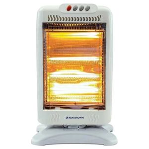ESTUFA HALÓGENA GIRATORIA Ken Brown 1200W KB2003