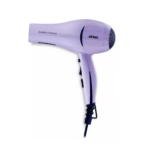 SECADOR CLASSIC TITANIUM - 1800W - BOQUILLA CONCENTRADORA - BOTON AIRE FRIO - 3 VELOCIDADES - 2 TEMP.