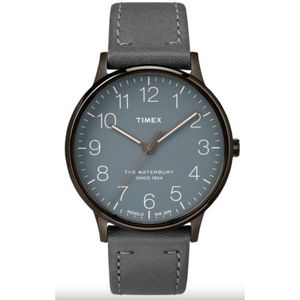 RELOJ ANALÓGICO TIMEX- WATERBURY CLASSIC CUERO GRIS (TW2P96000)