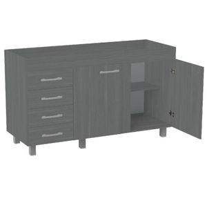 BAJOMESADA ORLANDI LI 641 PREMIUM - LINOSA 2 PUERTAS 4 CAJONES