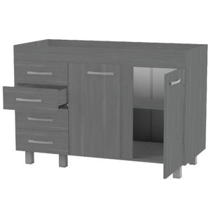 BAJOMESADA ORLANDI LI 642 PREMIUM - LINOSA 2 PUERTAS 4 CAJONES