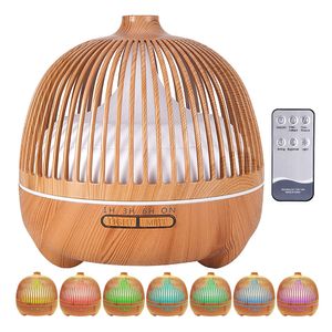 Humidificador Aromático Gadnic Aromaterapia Tipo Madera 500ml