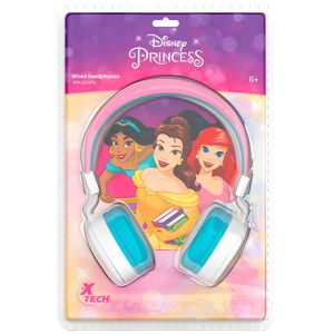 Auriculares X-Tech con Cable Estéreo con Micrófono Edición Disney Princesa