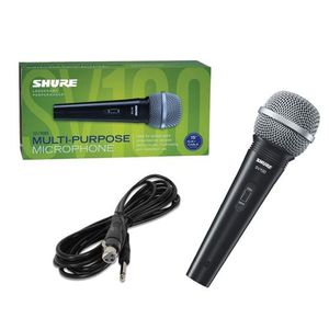 Micrófono vocal dinámico Shure SV100 con cable karaoke