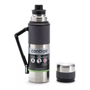 Termo Contigo 1.1L Acero Inoxidable Plateado