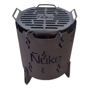 Fogon 40 Ñuke Incluye Parrilla Altura 45 Cm Diametro 40 Cm