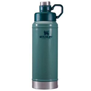 Botella Stanley Líquidos 1 Litro Verde Clásico Acero Inox