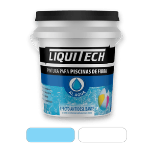 Pintura Para Piscinas de Fibra Base Agua Liquitech