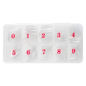 Set x500 Moldes Cápsula de Uñas Gadnic Uñas Esculpidas