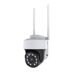 Camara De Seguridad Wifi Exterior Overtech Ov-11ptz 3mp 4x Color Blanco