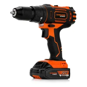 Taladro Inalámbrico C/Percutor 20v Hamilton Ult111 + Maletin