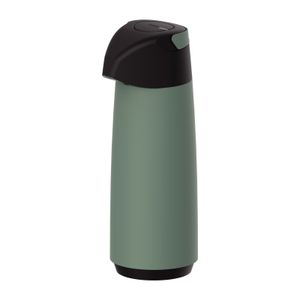 Termo Térmica Tramontina Exata 1.8lt Ampolla De Vidrio Con sifon verde
