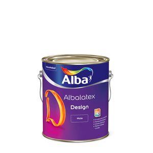 Látex interior Albalatex Design mate blanco 4 Lts