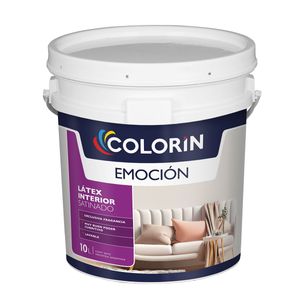 Látex interior Emoción satinado blanco 10 Lts