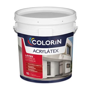 Látex interior / exterior Acrylatex mate blanco 10 Lts