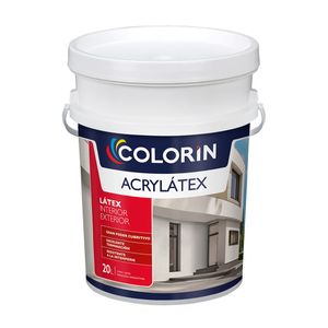 Látex interior / exterior Acrylatex mate blanco 20 Lts