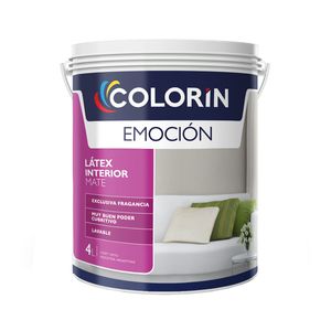 Látex interior Emoción mate blanco 4 Lts