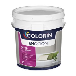 Látex interior Emoción mate blanco 10 Lts
