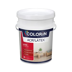 Látex interior Acrylatex mate blanco 20 Lts