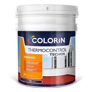 Impermeabilizante para techos Thermocontrol fibrado blanco 10 Kg