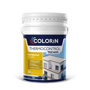 Membrana líquida Thermocontrol techos rojo teja 20 kg