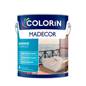 Barniz marino Madecor brillante incoloro 4 Lts
