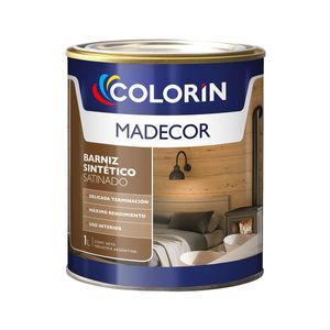 Barniz Madecor satinado transparente 1 Lts