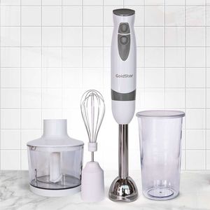 LICUADORA DE MANO CON ACCESORIOS GOLDSTAR J-1049