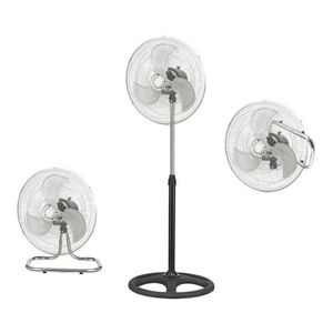 Ventilador Kanji 3 en 1 18' Pie, turbo y pared