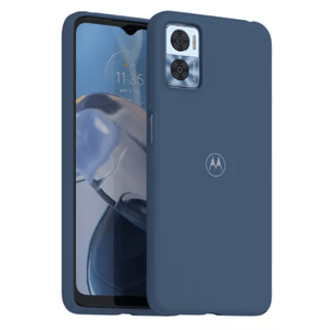 Funda Tpu Antigolpes Original Motorola Moto E22 / E22i Azul