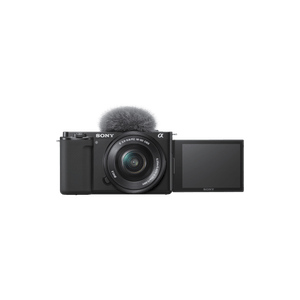 Cámara Digital Mirrorless Vlogger APS-C ZV-E10 + Lente Kit 16-50mm Color Negro