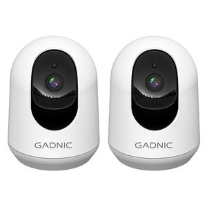 Kit x2 Cámaras de Seguridad Gadnic IP Motorizada 3MP Full HD Visión Nocturna