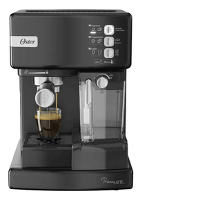 Cafetera OSTER BVSTEM6603B Primalatte Automática Espresso Negra 15 Bares
