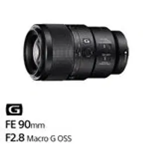 Lente teleobjetivo Sony 90 Mm 2.8 Macro SEL90M28G Full Frame