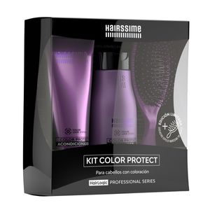 Kit Hairssime Color Protect Box Shampoo + Acond. + Cepillo