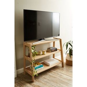 Rack de TV nordica. Color roble