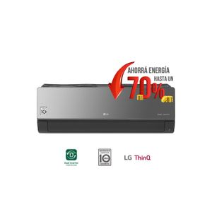 Aire Acondicionado Split Dual Inverter Lg Art Cool 6450 Watts - Frío/Calor Wifi S4-w24k2rpe