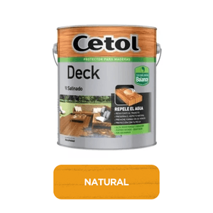 Pintura para Madera Cetol Deck Balance Al Agua 1 lt