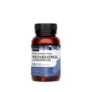 Resveratrol - Rejuvenecedor Antioxidante natural - 50 capsulas