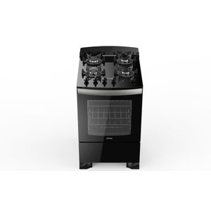 Cocina Multigas 56 cm Atma Negra CCM056N