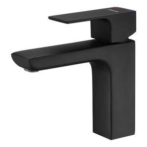 Griferia Monocomando Negro Lavatorio Bajo Arq Piazza 10400NE