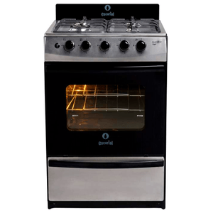 Cocina Escorial Master Style Inox Multig 4 Horn Luz en Horno